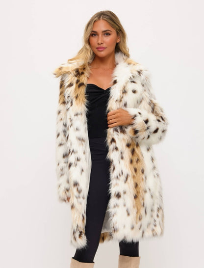 Leopard Frost Coat-pre order