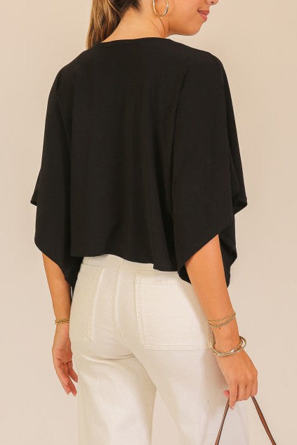 Paperdoll poncho tee(more colors)