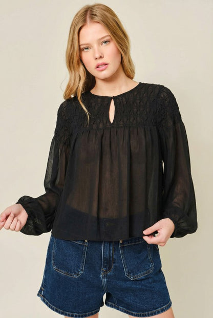 Evangeline blouse