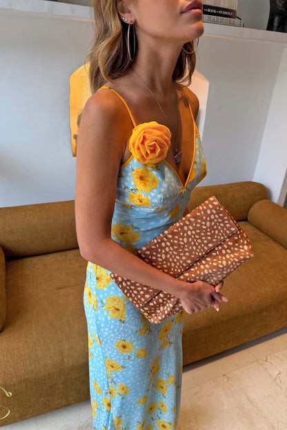Blue fawn Elisa dress by NFD