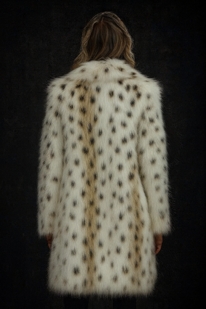 Leopard Frost Coat-pre order