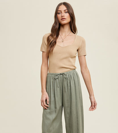 Marnie knit blouse