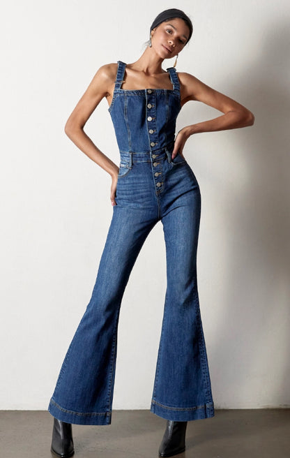 Good grace denim jumpsuit
