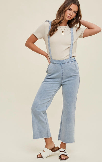 Murray denim overalls