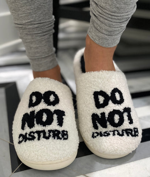 Do not Disturb slippers