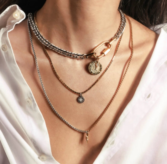 Spirited layered necklace