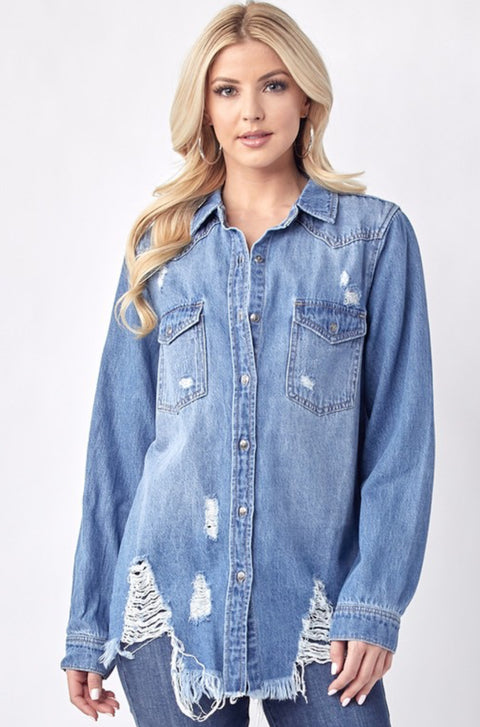 Backtrack denim shirt(more options)