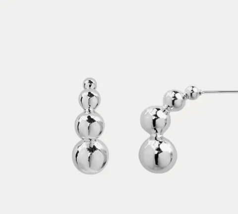 Baller cascade earrings