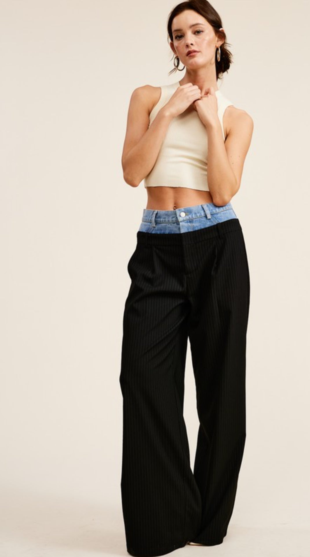 Jess layered trousers (more colors)
