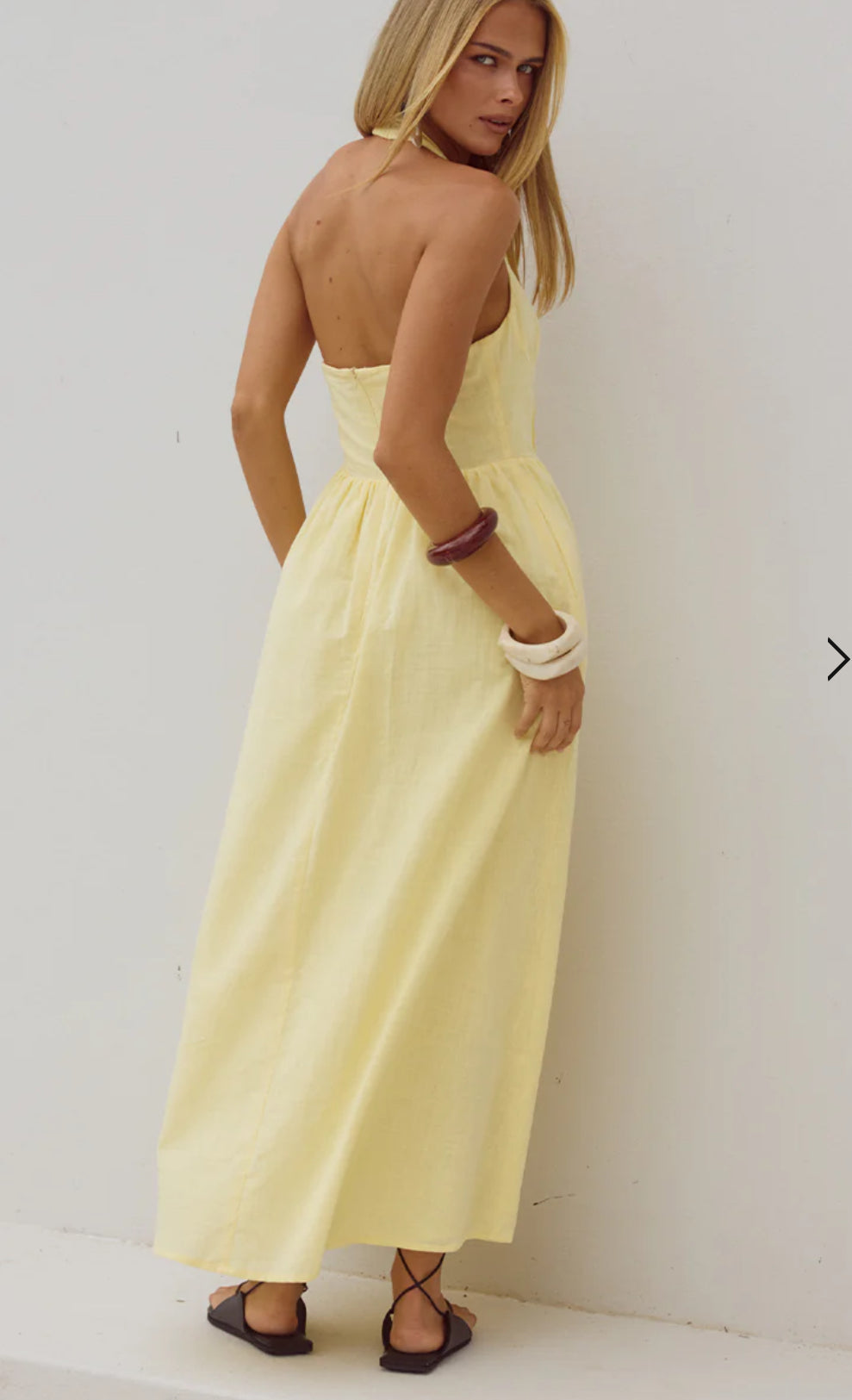 Limoni midi dress
