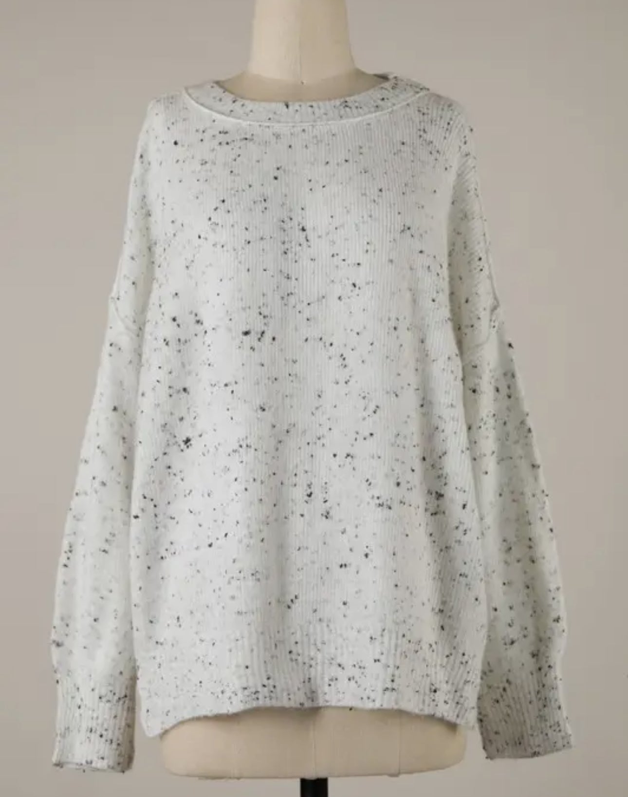 Speckle knit