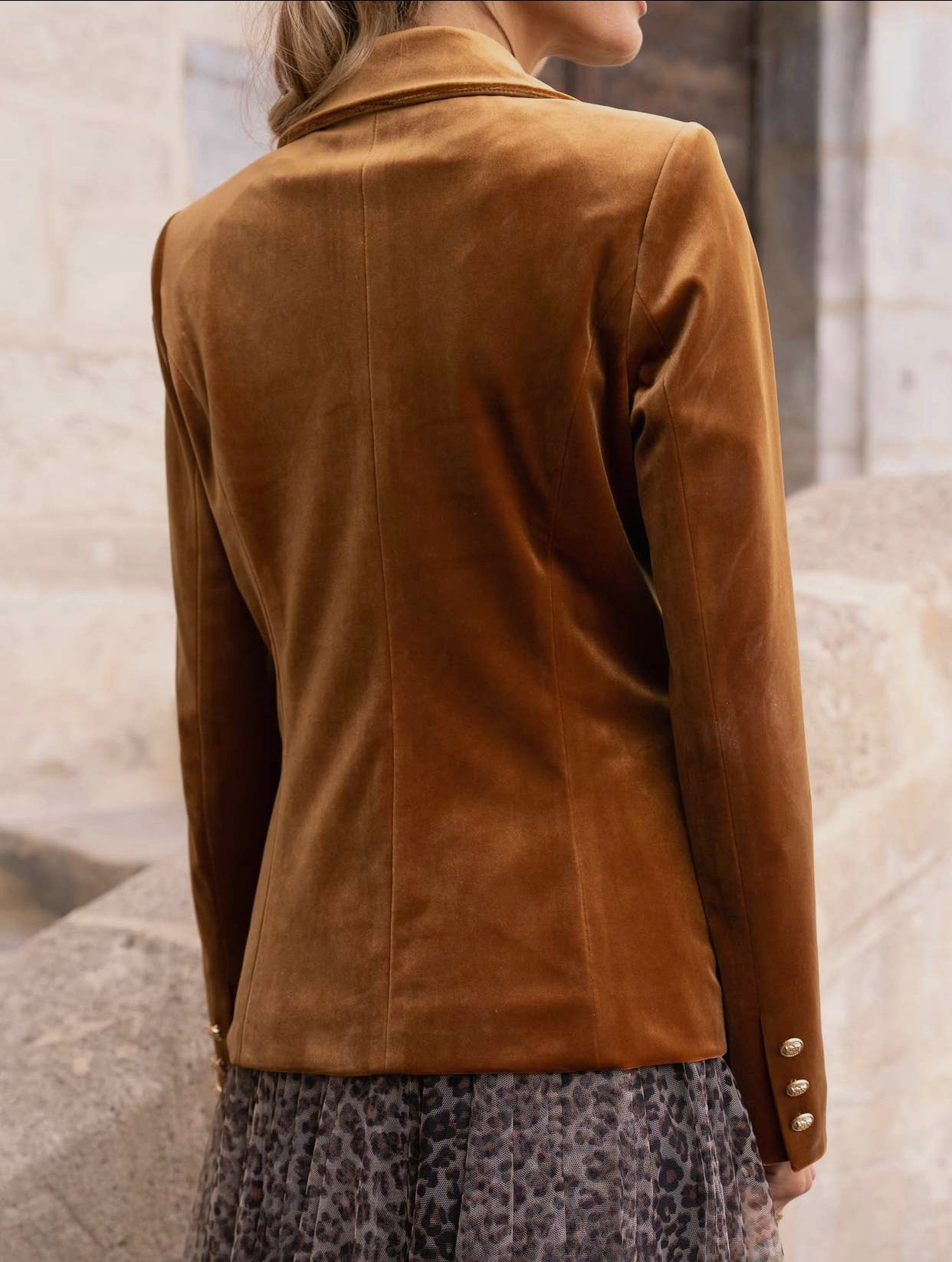 Muse velvet blazer (more colors)-