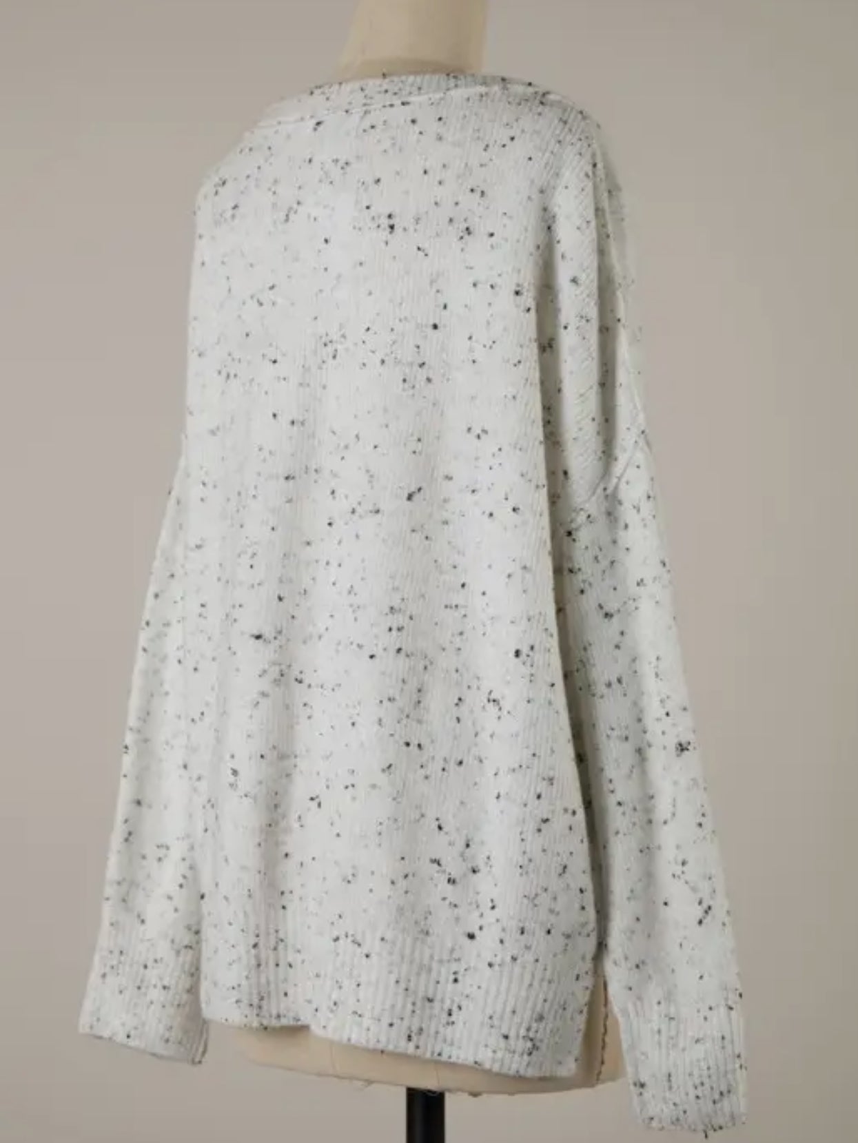 Speckle knit