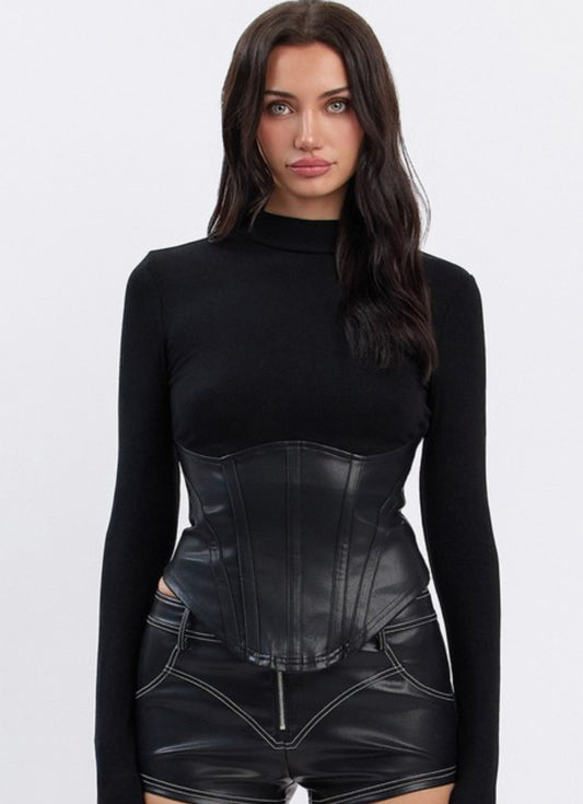 Tawny bustier top
