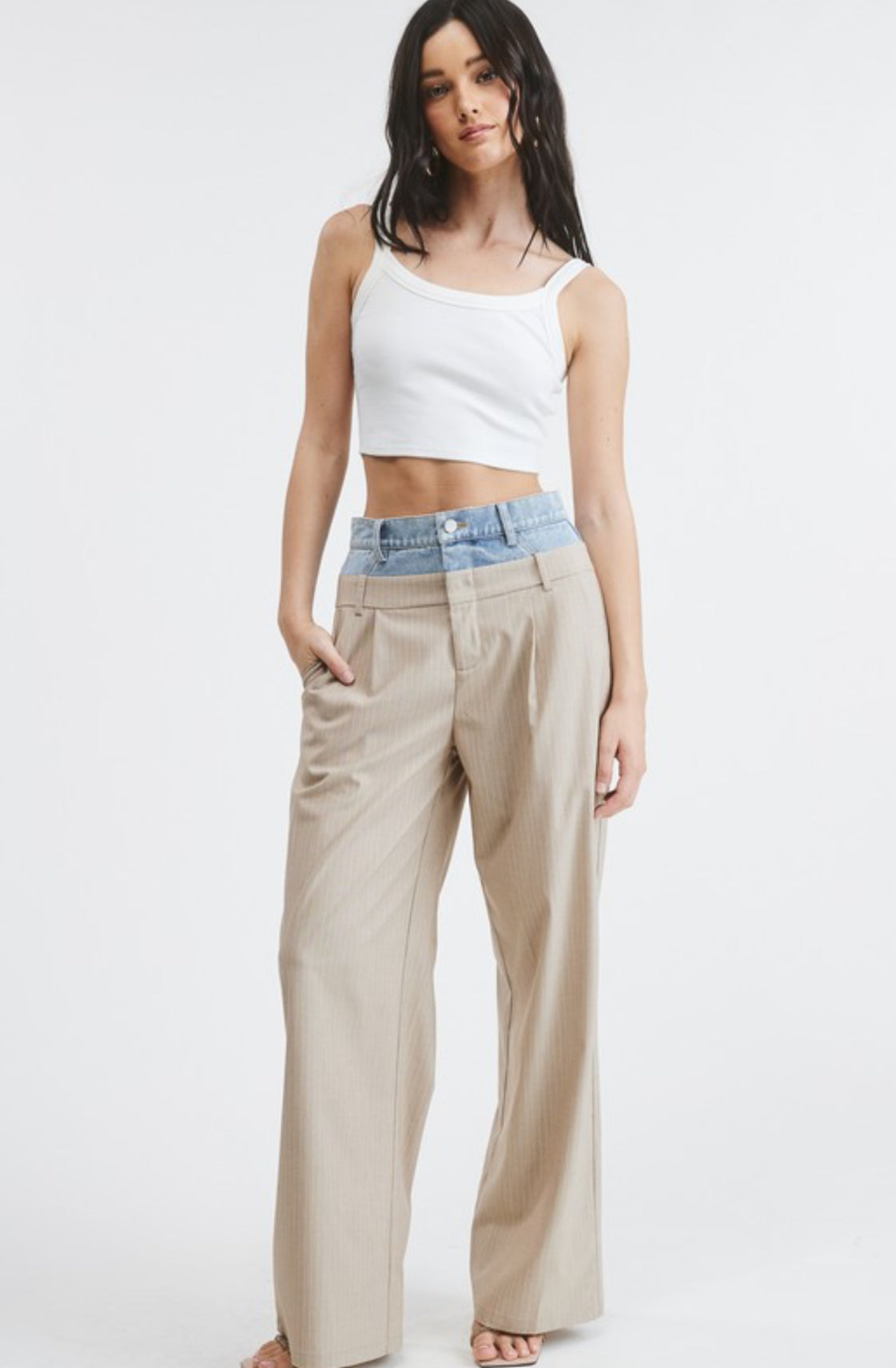 Jess layered trousers (more colors)