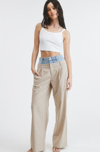 Jess layered trousers (more colors)