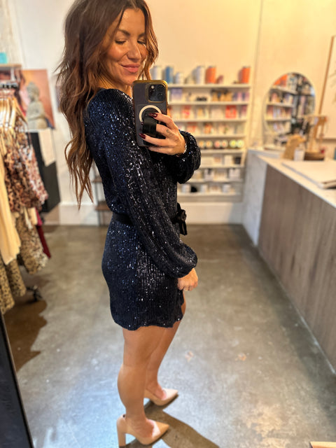 Avery sequins mini dress