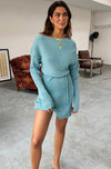 Blue Tilly mini dress by NFD