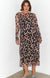 Leopard mesh dress by NFD