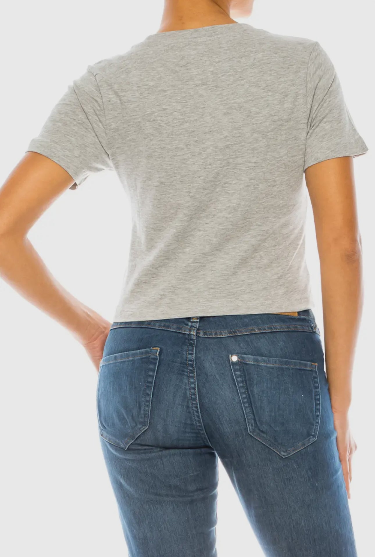 Paperdoll Crop tee(more colors)