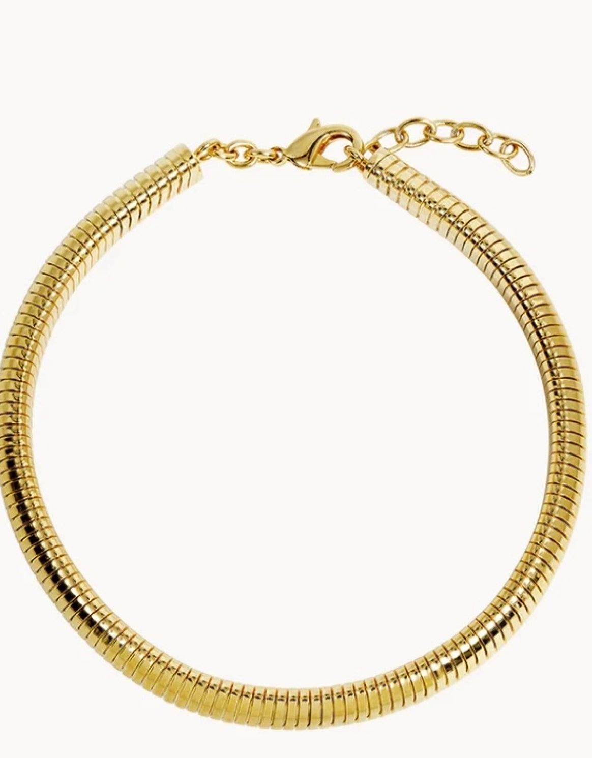 Cobra omega collar necklace