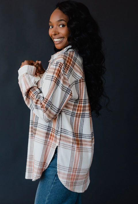 Beth plaid shirt