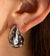 Puffed teardrop earrings (more options)