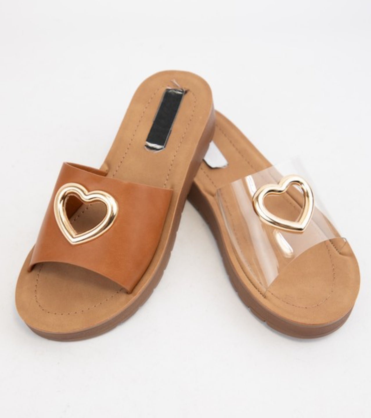 Heart to heart sandals