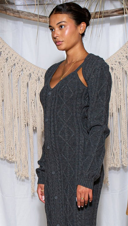 Aquarius dress and bolero set