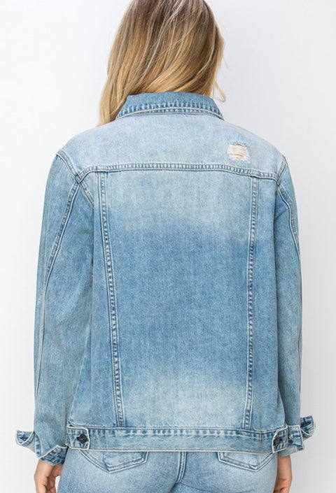 The boyfriend denim jacket