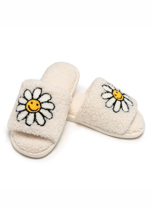Daisy slide slippers