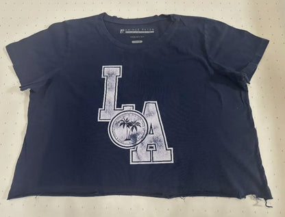 Vintage LA crop tee