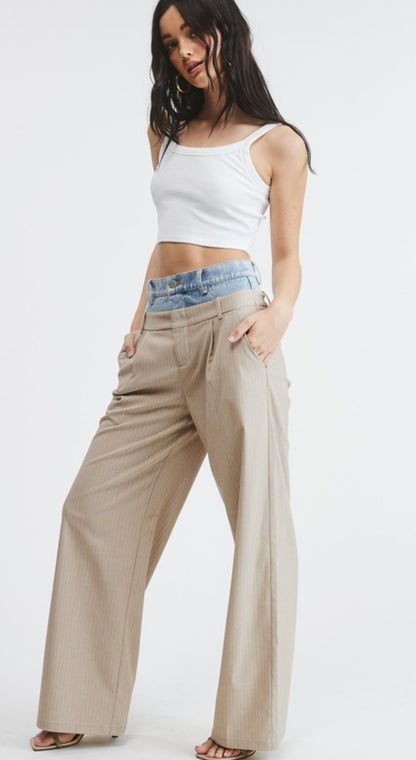 Jess layered trousers (more colors)