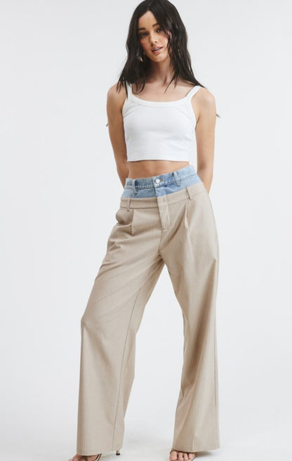 Jess layered trousers (more colors)