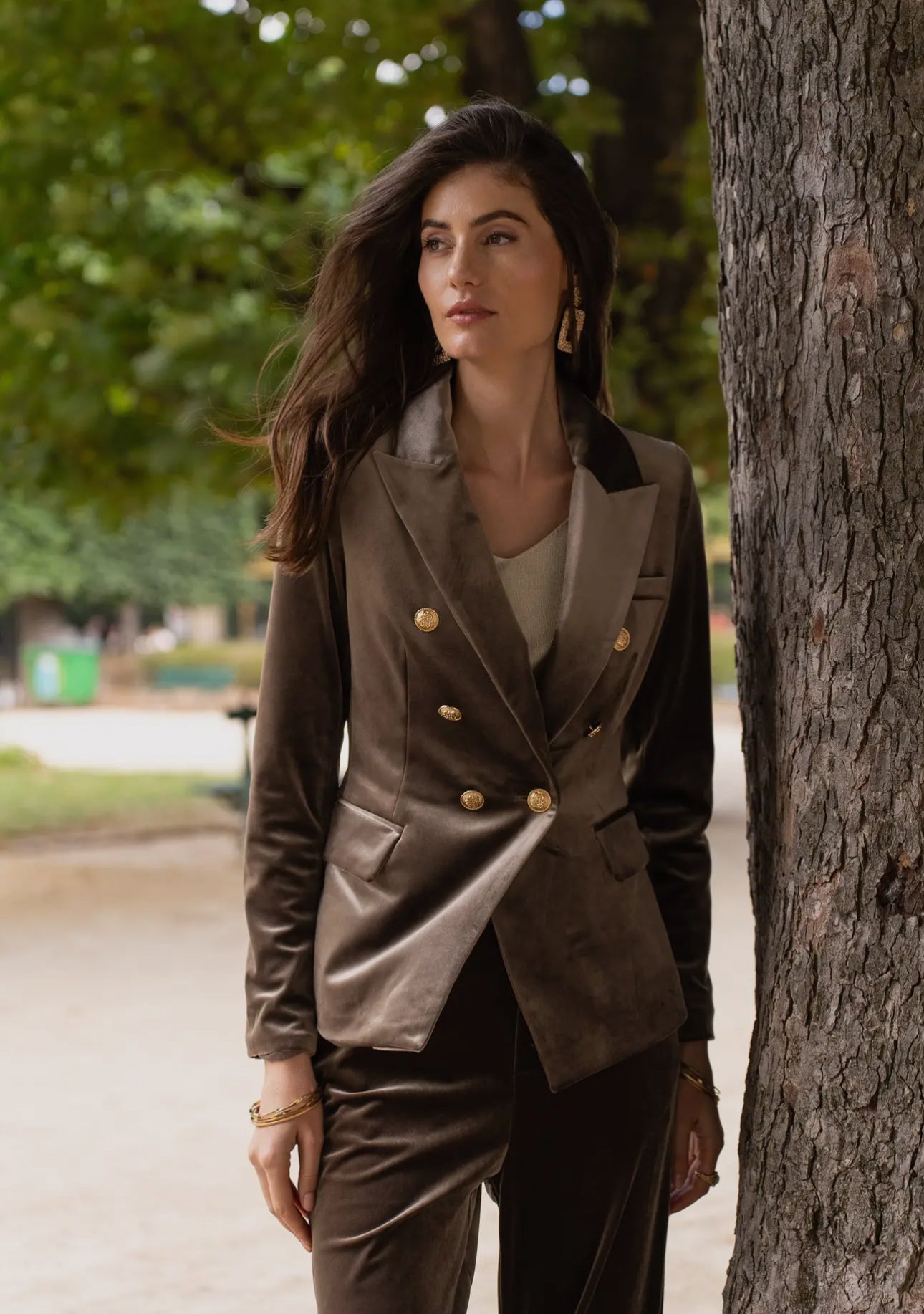 Muse velvet blazer (more colors)-