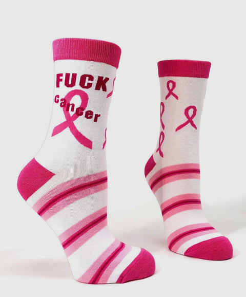 F*ck Cancer socks women’s