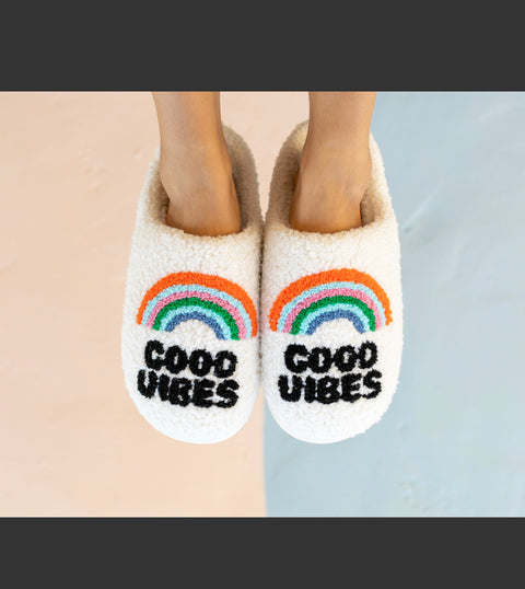 Good vibes slippers