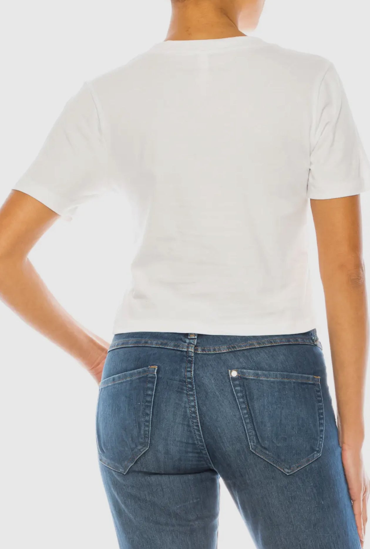 Paperdoll Crop tee(more colors)
