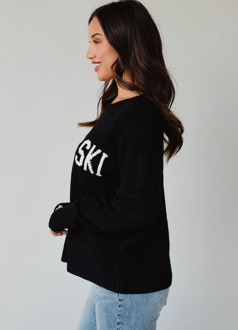 Apres ski sweater