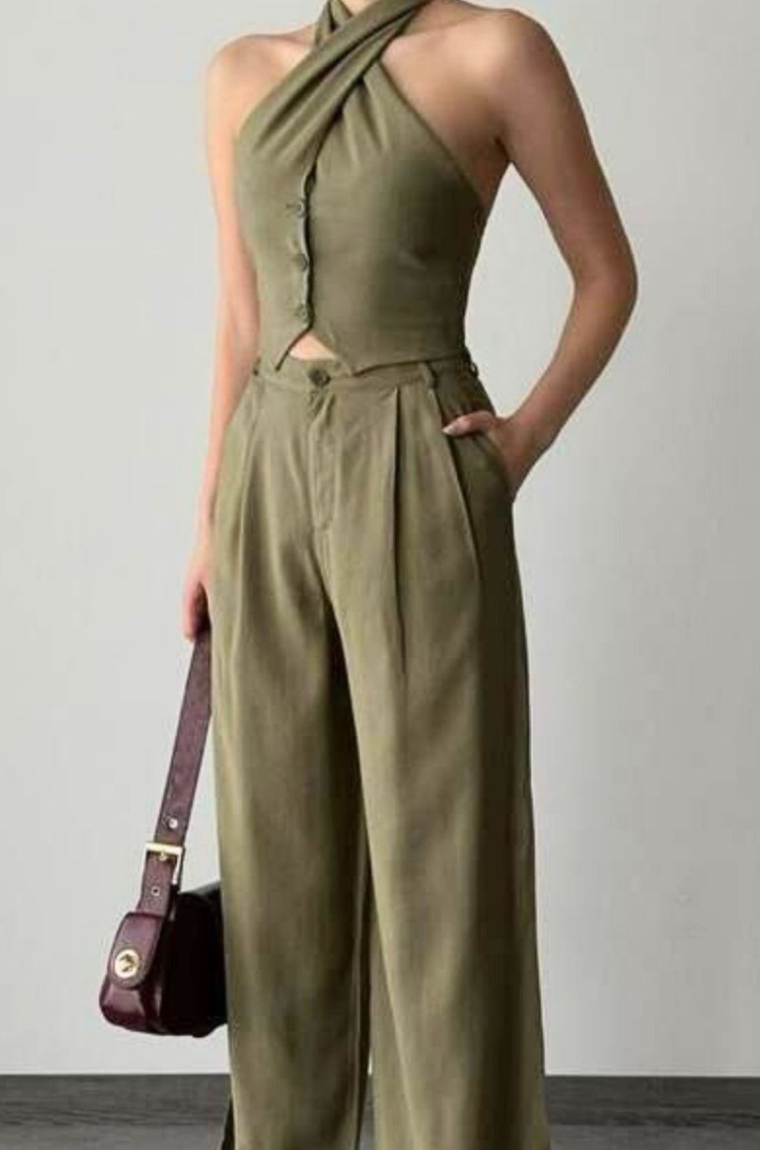 Paulina chinos with bonus top