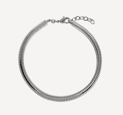 Cobra omega collar necklace