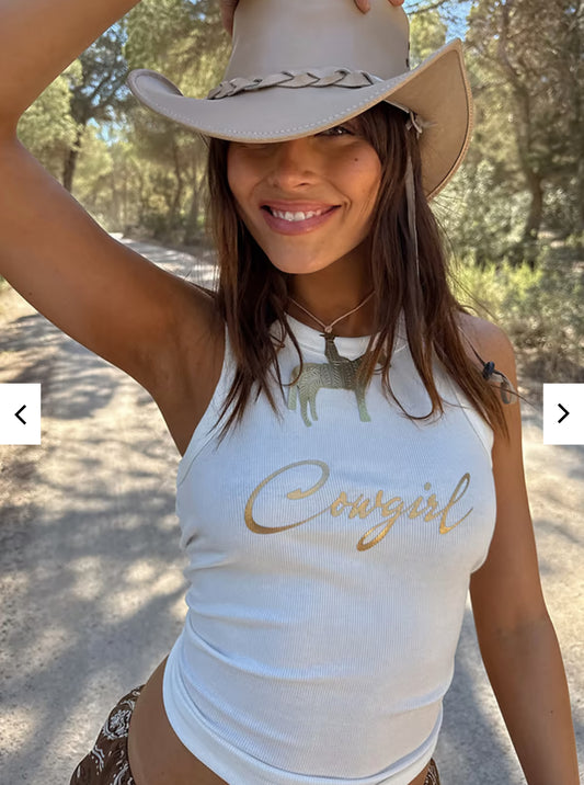 Cowgirl tank by never Fully Dressed