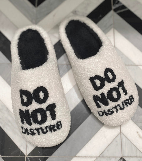 Do not Disturb slippers