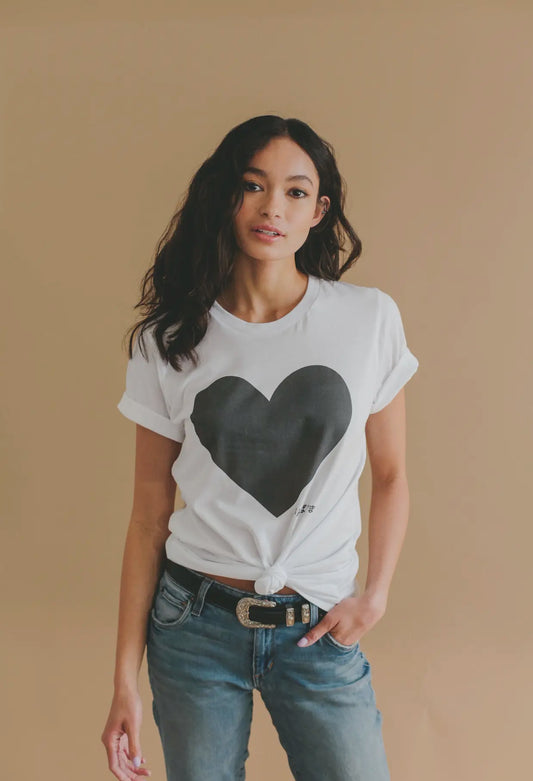 Big heart tee