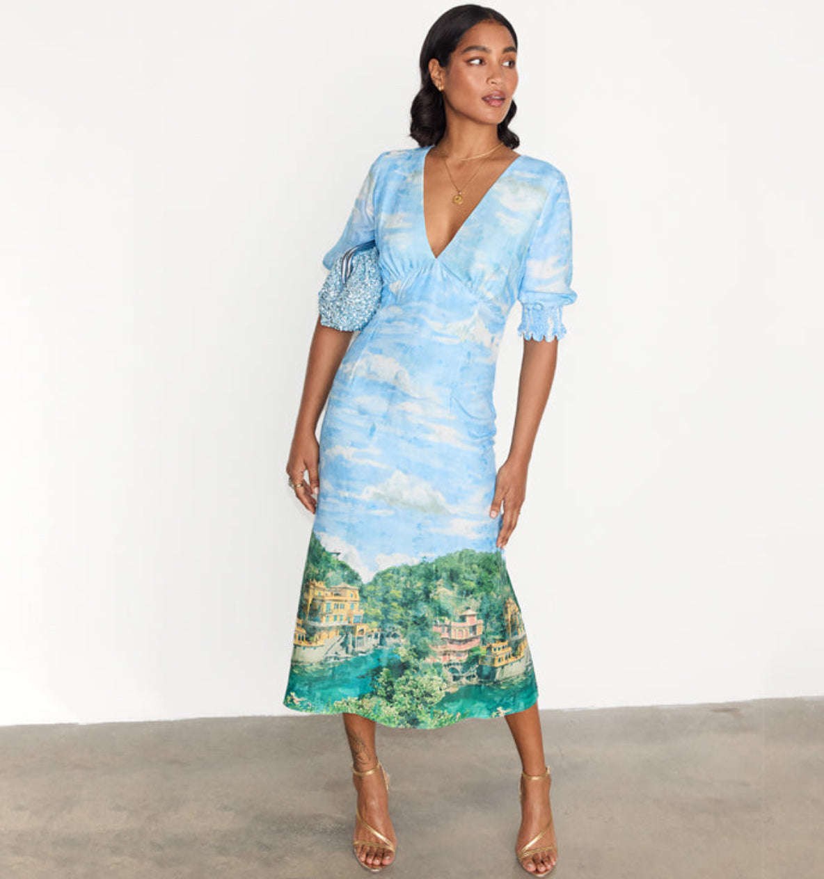 Scenery May dress