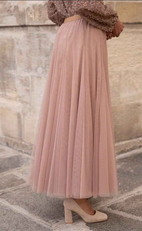 Ambre maxi tulle skirt