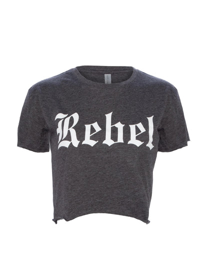 Rebel cropped tee