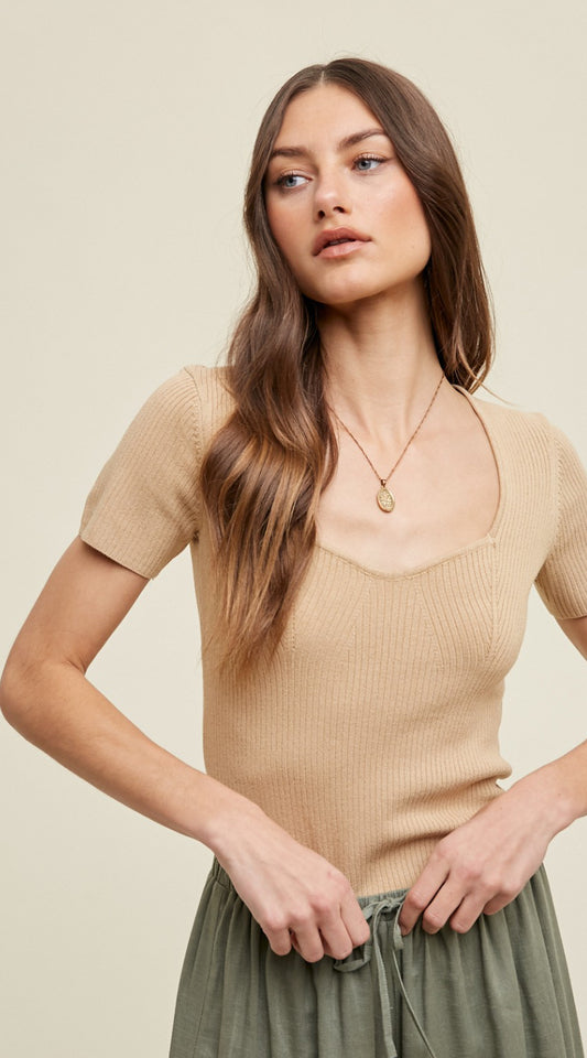 Marnie knit blouse