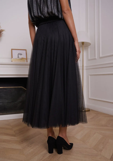 Ambre maxi tulle skirt