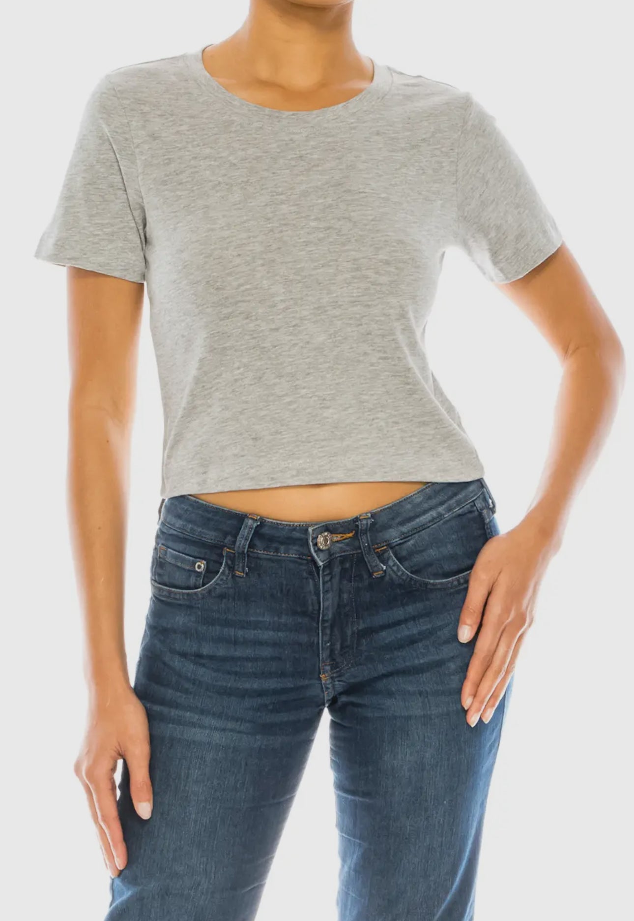 Paperdoll Crop tee(more colors)